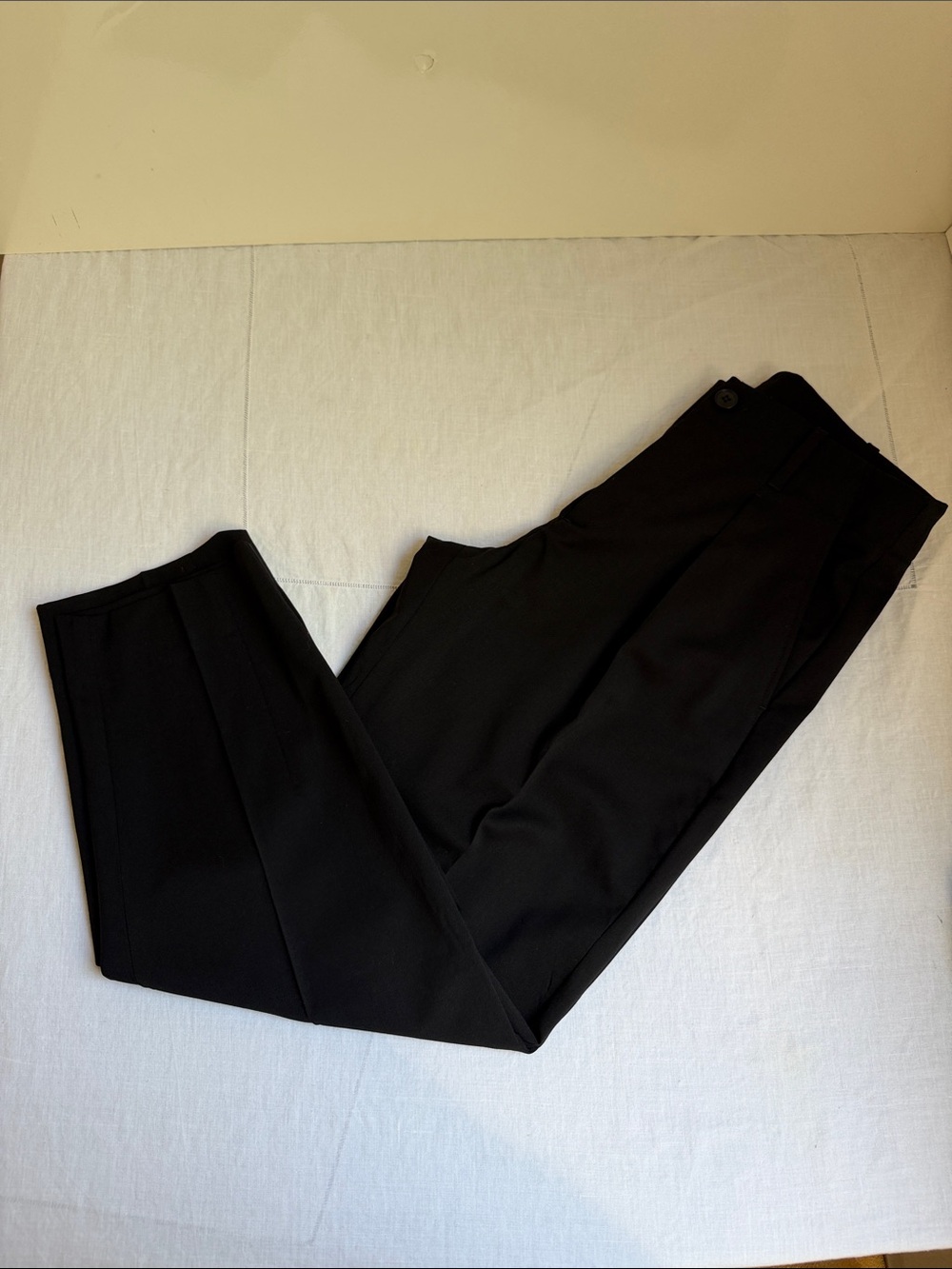 EUC AYR The Bam Wool Pleated Dress pants Black Size 2 - Picture 7 of 13